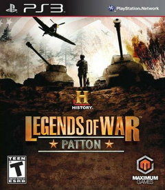 PS3 LEGENDS OF WAR PATTON USADO