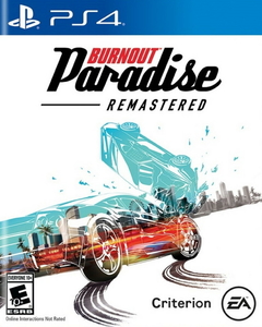 PS4 BURNOUT PARADISE REMASTERED