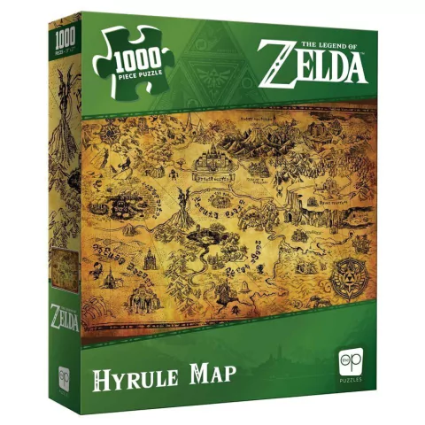 Zelda Hyrule Map Puzzle