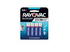 PILAS RAYOVAC AA BLISTER DE 4