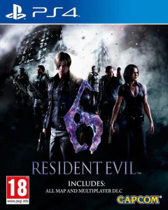 PS4 RESIDENT EVIL 6 USADO