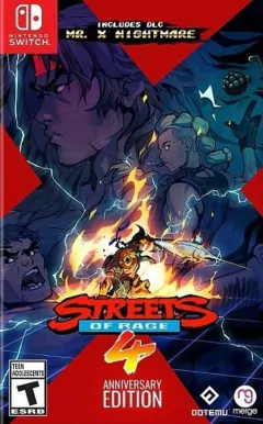 NSW STREETS OF RAGE 4 ANNIVERSARY EDITION