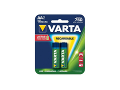 PILAS VARTA RECARGABLES AA 1400MAH BLISTER DE 2