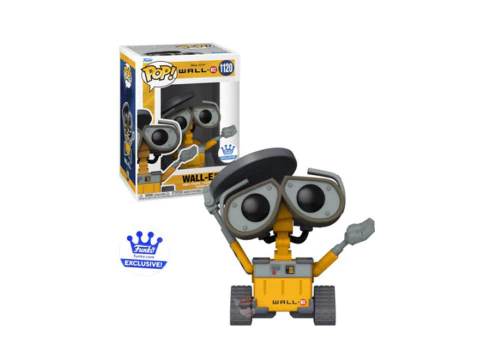 FUNKO POP! DISNEY WALL-E WALL-E WITH HUBCAP 1120 FUNKO EXCLUSIVE