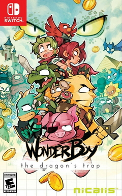 NSW WONDER BOY THE DRAGON'S TRAP USADO - comprar online