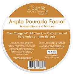 Argila Facial Dourada 120g