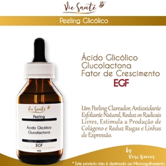 Intense Peeling Nano Ácido Glicólico,Glucolactona & EGF-60ml