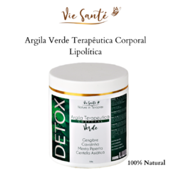 Argila Terapêutica Corporal Verde 500g