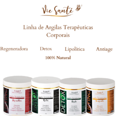 Linha de Argilas Terapêuticas Naturais