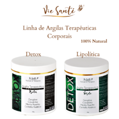 Argilas Terapêuticas Detox e Lipolítica