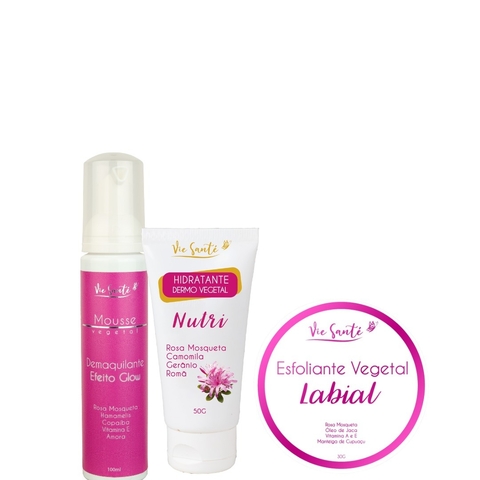 Linha de Nutrição Vegetal Pele e Lábios