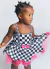 Pimpão Infantil Bebê Menina Carnaval Bonequinha Colombina – Preto e Branco - comprar online