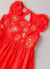 Vestido Infantil Estampa Coração Bate Bate– Tam. 2 a 12 anos – Vermelho - Anjinho da guarda