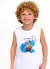 Conjunto Infantil Menino Regata + Short Estampa Barquinhos - comprar online