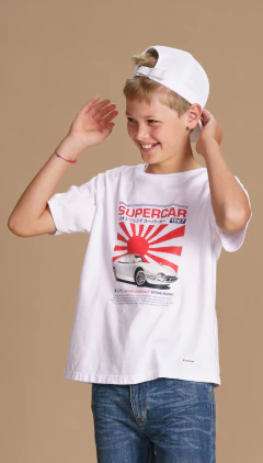 REMERA ESTAMPA SUPER CAR - comprar online