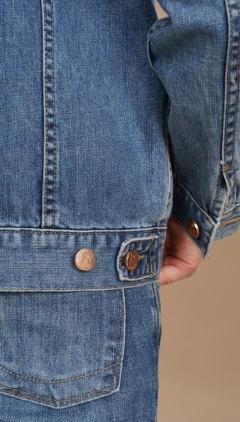 Imagen de CAMPERA LA VAQUERITA AZUL ACERO