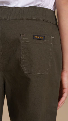 PANTALON CHARLES VERDE OSCURO - comprar online