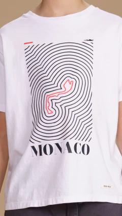 REMERA ESTAMPA MONACO - Rum Rum