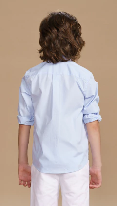 CAMISA MONZA CELESTE - Rum Rum
