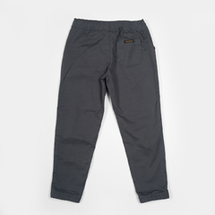 PANTALON GABARDINA LECLERC GRIS TOPO - Rum Rum