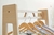 Perchero Ema en MDF con Melamina Blanca y Roble - tienda online