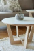 Mesa Ratona Melamina Blanca 70cm Modelo Roma - tienda online