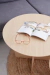 Mesa Ratona Melamina Blanca 70cm Modelo Roma
