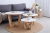 Mesa Ratona Melamina Blanca 70cm Modelo Roma - comprar online