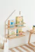 Repisa Infantil Nordica Escandinava Casita 80x60x14cm - Planeta Casa