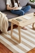 Mesa Ratona Nordica Escandinava Milano 90x50x47cm en internet