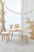 Mesa niños Kids Melamina Blanca 70cm + 2 Banquitos Kids SM en internet