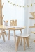 Mesa niños Kids Melamina Blanca 70cm + 2 Banquitos Kids SM - tienda online