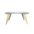Mesa Ratona Nordica Escandinava Bali 90x50x40cm