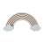 Perchero Arcoiris 50x25cm Mdf Con Melamina
