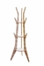 Perchero de pie Oliver en MDF y melamina Roble y Blanco - comprar online