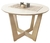 Mesa Ratona Melamina Roble 70cm Modelo Roma - comprar online
