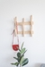 Perchero Felix Jr 47x50x12cm en MDF con melamina roble - tienda online