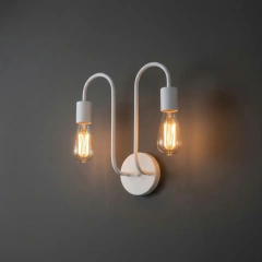 Aplique Moderno 2 Luces Cod A022 - CASA LUMINOSA DESING