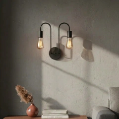 Aplique Moderno 2 Luces Cod A022 - comprar online