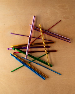 Aguja Crochet Aluminio - Ambar Hilados