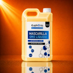 MASCARILLA CON ORO LIQUIDO - Euphoria Alisados - Tienda de Cosmética Capilar
