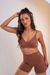 Short Cross - mocha mousse - comprar online