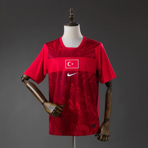 Camisa Nike Turquia Home Copa do Mundo 2026 Vermelha