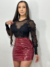 saia de vinil vinho - comprar online