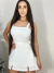 Vestido macaquinho de alcinha branco na internet
