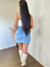 Saia jeans de strass na internet