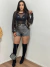 Bory tule lurex - loja online