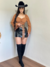 Cropped ciganinha manga longa - comprar online