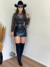 Bory de tule listra de strass - comprar online