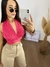 Cropped lãzinha amarção - comprar online